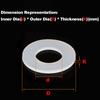Silicone Flat Gasket/Screw Sealing Ring Waterproof Pad