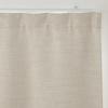 MUJI and 100cm Wide X 178cm Product 84345999 Flame-Retardant Light-Blocking Double-Weave Non-Pleated Curtains, Beige, Long, Number