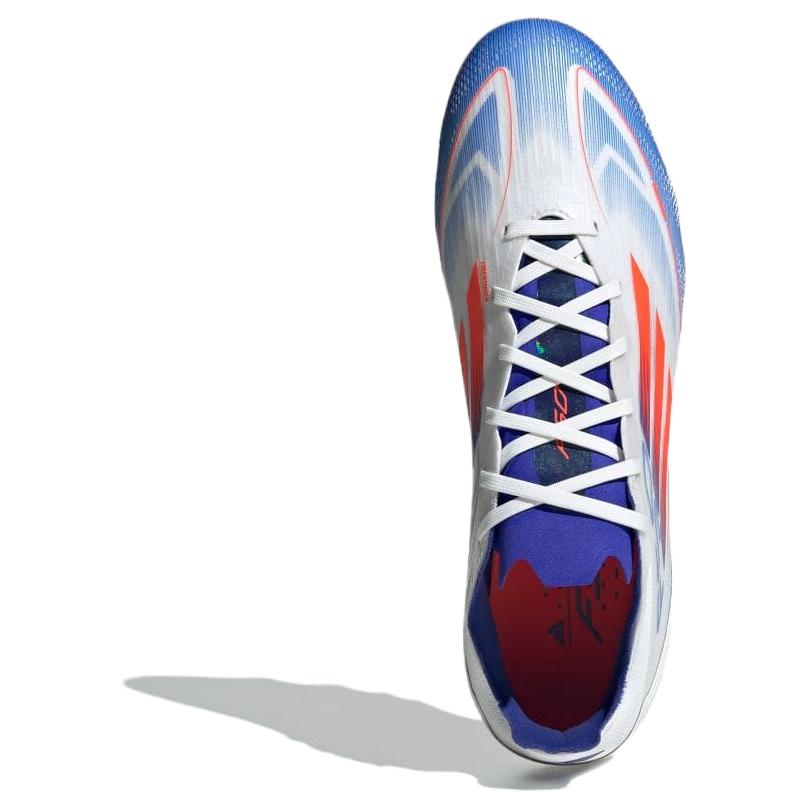 Adidas F50 Pro Comfortable Versatile AG HG Artificial Turf Soccer Shoes Men Soccer Shoes White Red Blue IF1325