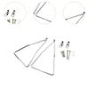 Saddlebag Support Bracket Motorcycle Modification Metal Protection Bracket Easy To Install Swing Arm Pocket Side Pocket Holder