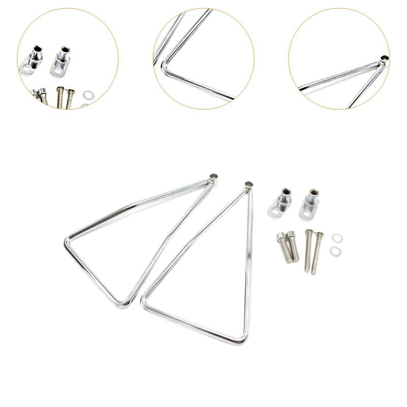 Saddlebag Support Bracket Motorcycle Modification Metal Protection Bracket Easy To Install Swing Arm Pocket Side Pocket Holder