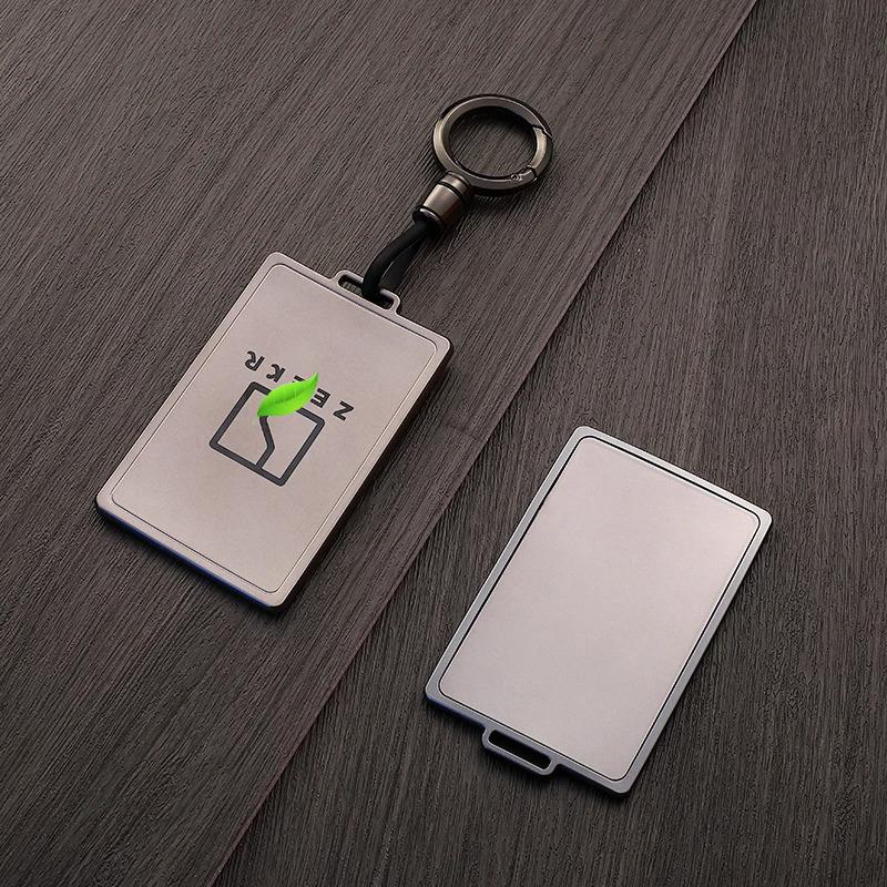 Voor Geely Zeekr 001 7X X 007 009 Leren Auto Afstandsbediening Sleuteletui Sleutelhouder Fob Nfc Bluetooth Metaal Slimme Sleutel Sleutelhanger Accessoires