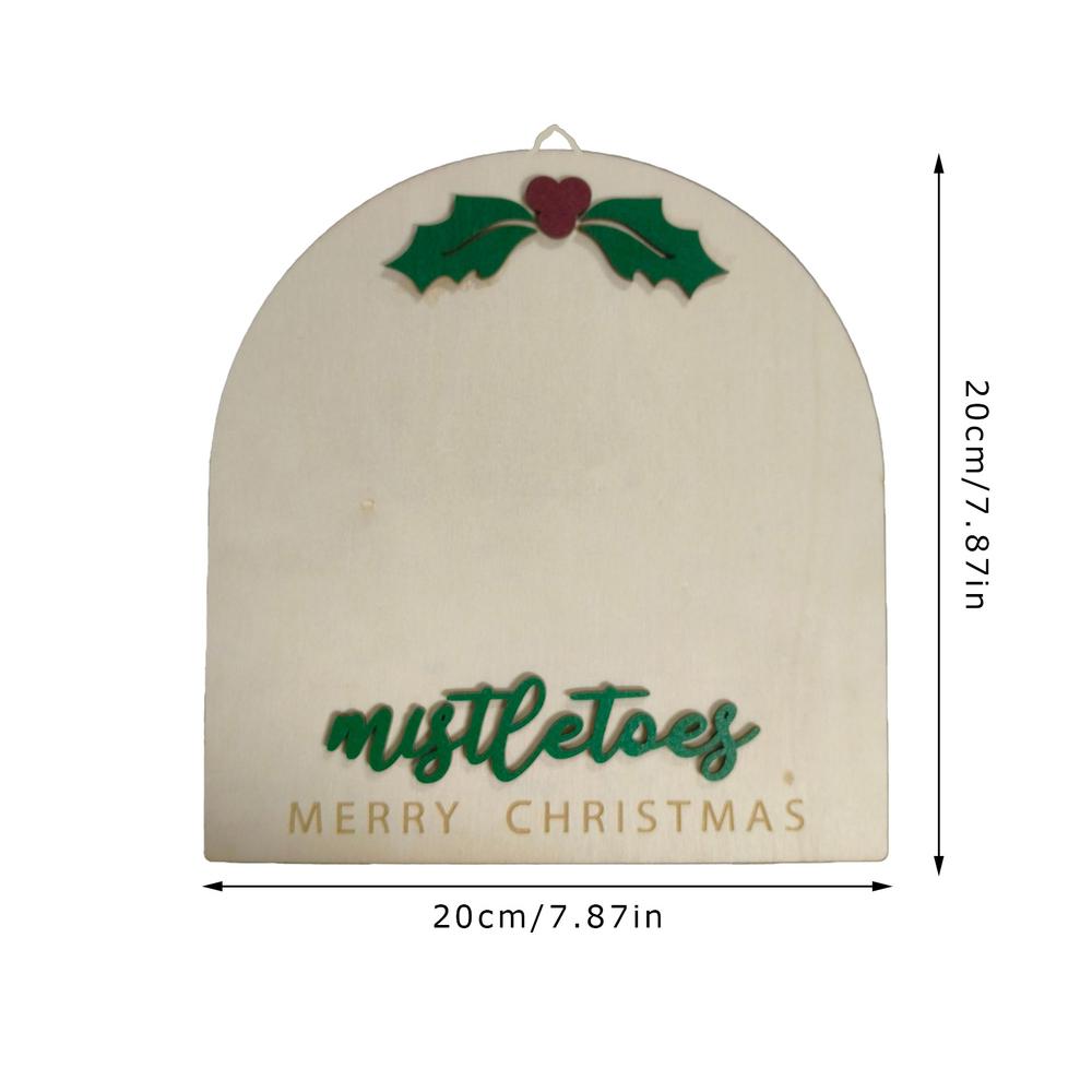 Christmas Footprint Sign Christmas Wooden Footprint Keepsake First Art Announcement Board Sign For Toddler Boys Girls Shower