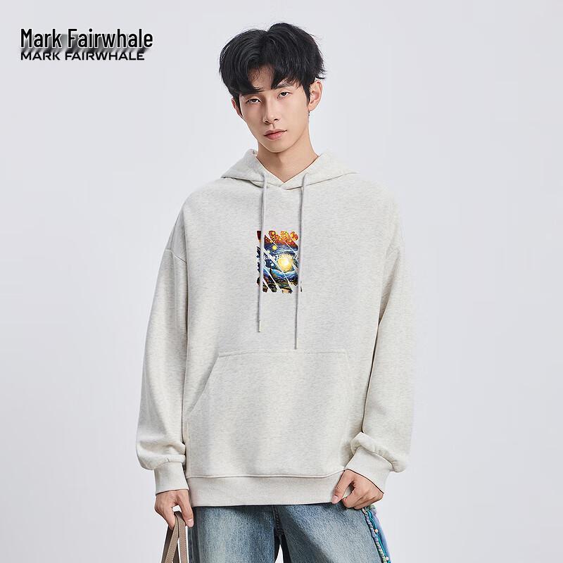 

Mark Fairwhale Men s Hooded Trendy Graphic Sweatshirt 2XL