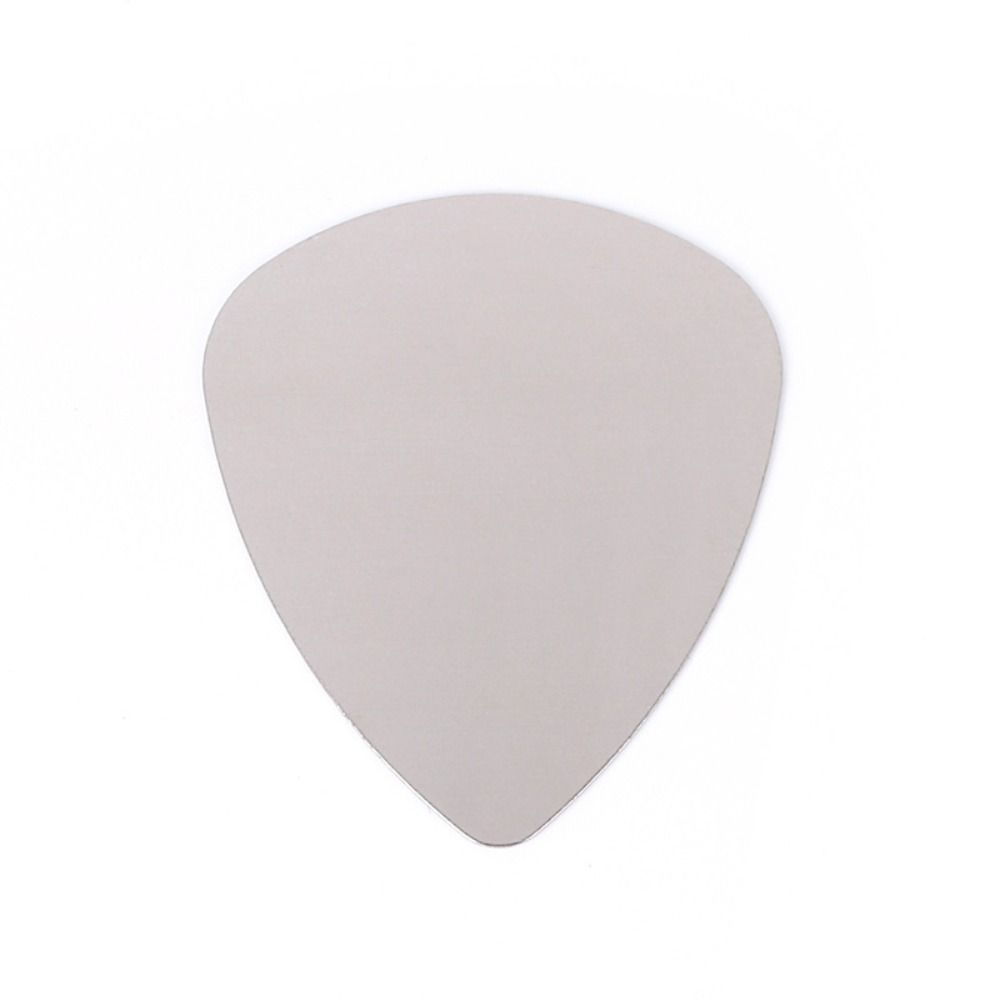 10PCS 0.3mm Metal Guitar Plectrum Mediator Finger Shrapnel Stainless Steel Guitar Picks  Bass Guitar