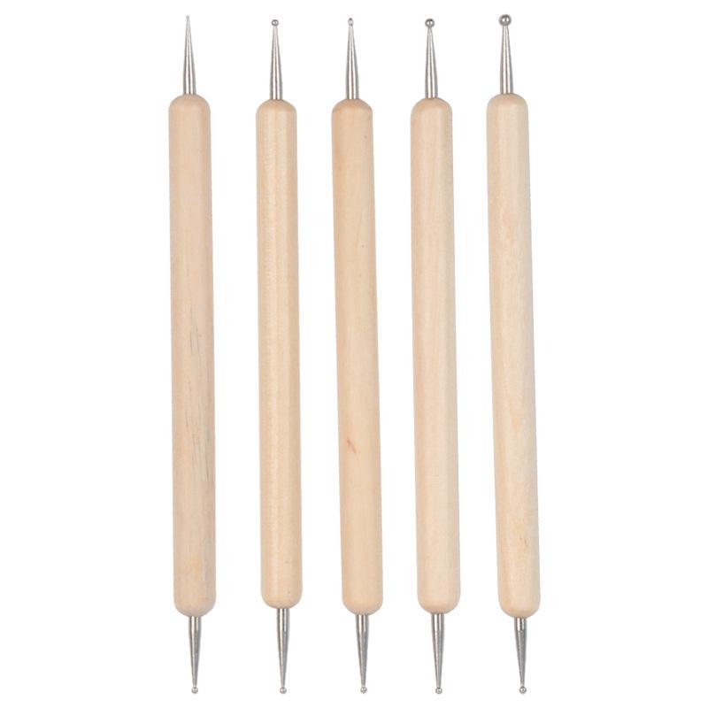Double-Headed Nail Art Dotting Pen Tool
