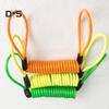DYS Auto Shop 120 cm Motorrad Motorrad Sicherheit Scheibenbremse Schloss Feder Erinnerung Kabel Spule