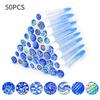 10/50Pcs Disposable Eyelash Brush Reusable Eyelashes Brush Tube Mascara Wands Tubes Dust-proof Lash Spoolies Storage Makeup Tool