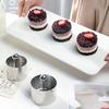 Cake Mold Food Rings Stamper Dessert Rings Stainless Steel Cake Rings Baking Accessories Perfect Gift for Baking Lovers