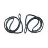 New LH & RH Front Door Molding Seal Weatherstrip for 2006-2011 Honda Civic Sedan