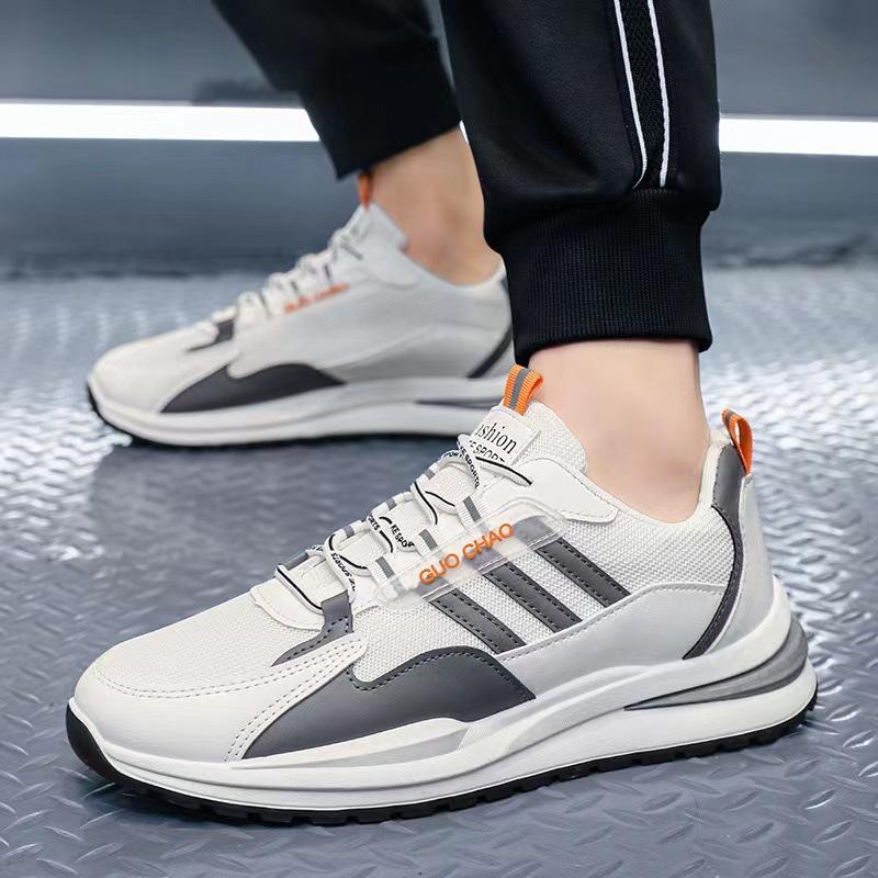 

Мужские низкие кроссовки новые сетчатые дышащие спортивные кроссовки мягкая подошва легкие уличные повседневные кроссовки для бега 42