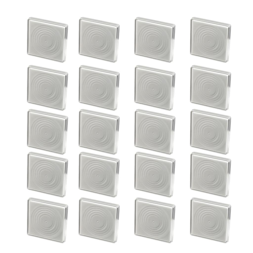 20Pcs Adjustable Coin Holder Versatile Coin Storage Box with Adjustable Liner Coins Collection Case Supplies