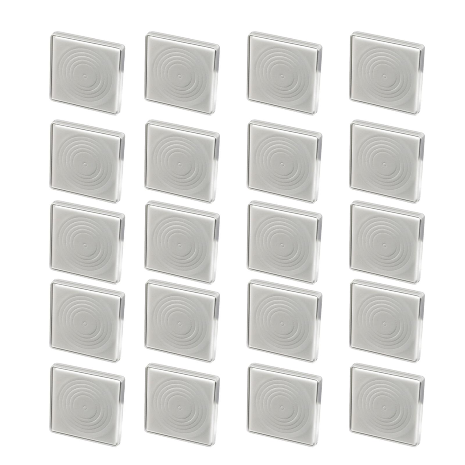 

20 шт. Регулируемый держатель для монет Универсальная коробка для хранения монет с регулируемым вкладышем Кейс для коллекции монет Принадлежности 4