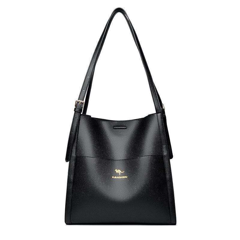 

Роскошная кожаная сумка через плечо для женщин, большая вместительная сумка через плечо, сумка-мессенджер для покупок, новая