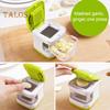 Garlic Press Slicer Manual Mincer Grater And Slicer Non-Slip Handle Ginger Spice Grinder Kitchen Gadget for Home Restaurant