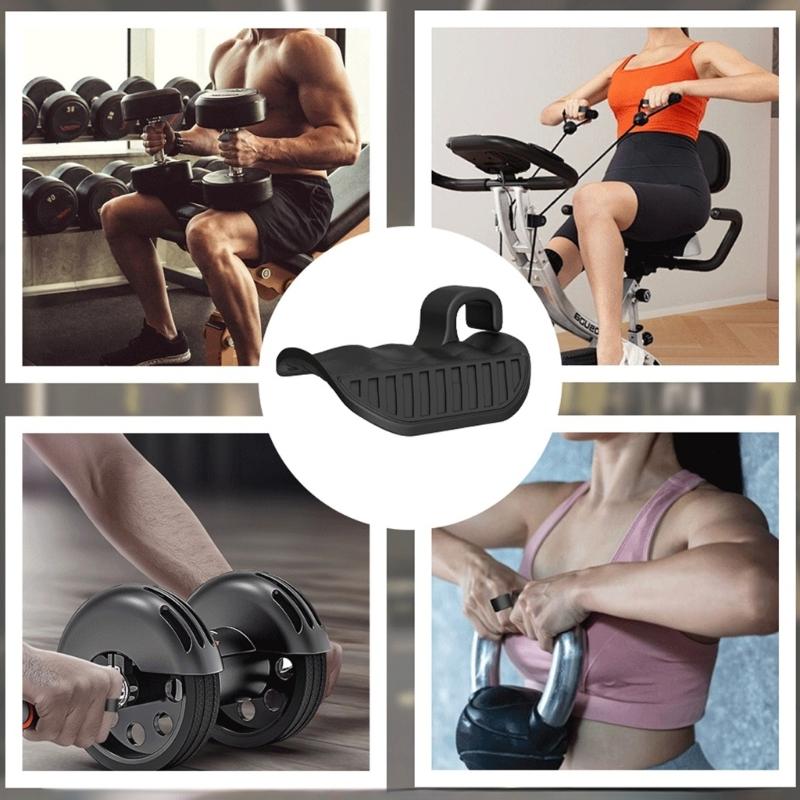 Silicone Hand Gripper Sports Gym Gloves Grip Strengthener Finger Exerciser Gloves for Dumbbell Lifting Bodybuilding