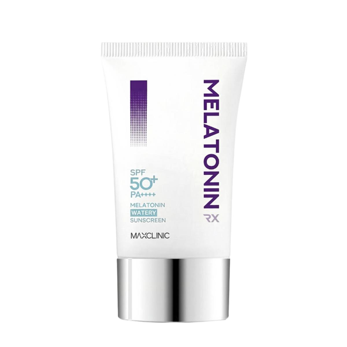 MAXCLINIC Melatonin Shot Watery Sunscreen RX SPF50+ PA++++ Hydrating Fluid 50ml