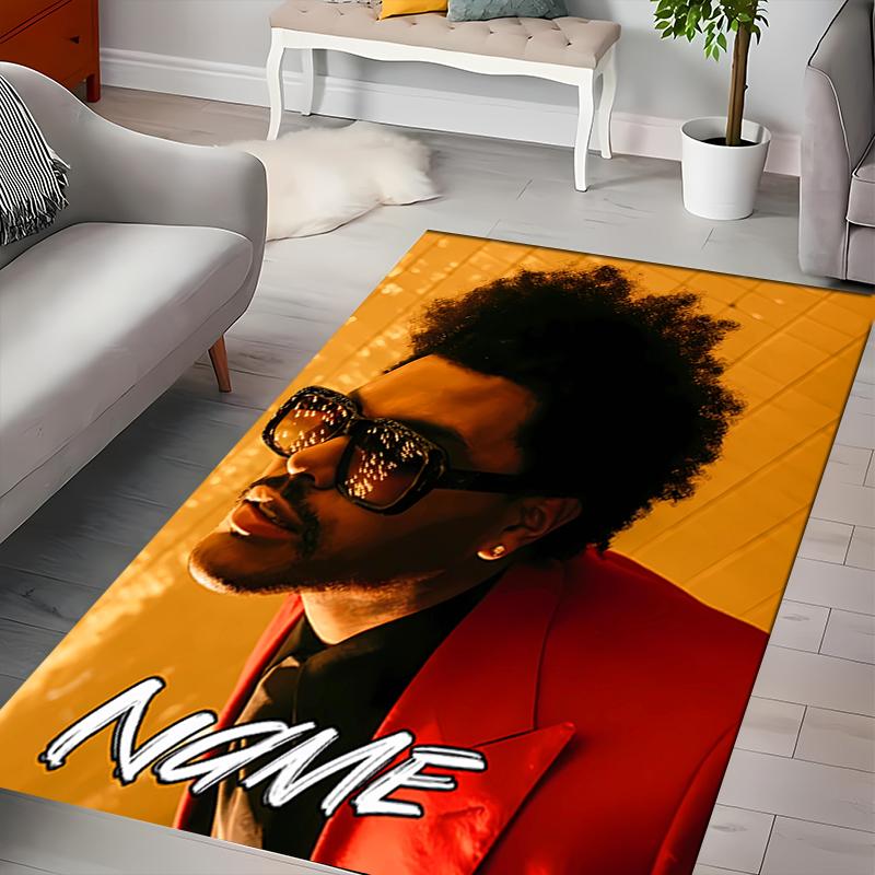 Custom personalization The Weeknd Area Rug - Perfect For Kitchen, Bathroom,Laundry Room Decor Large Size Available,Gift All Seasons
