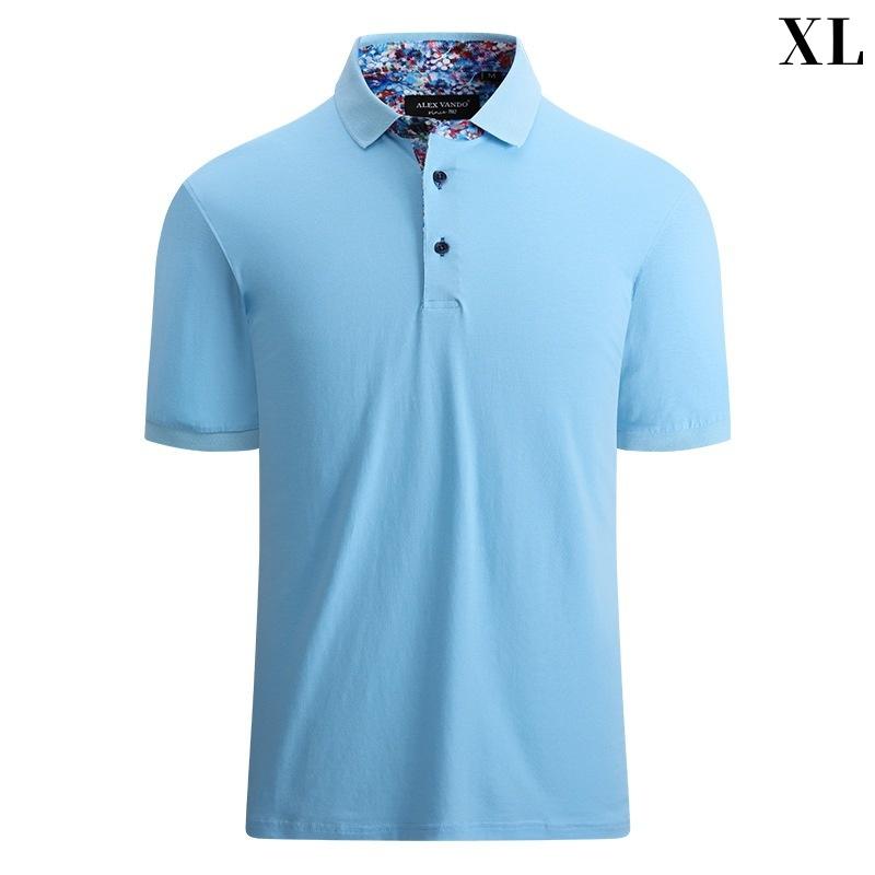 Mens Polo Shirts Short Sleeve Regular Fit Fashion Designed Shirt