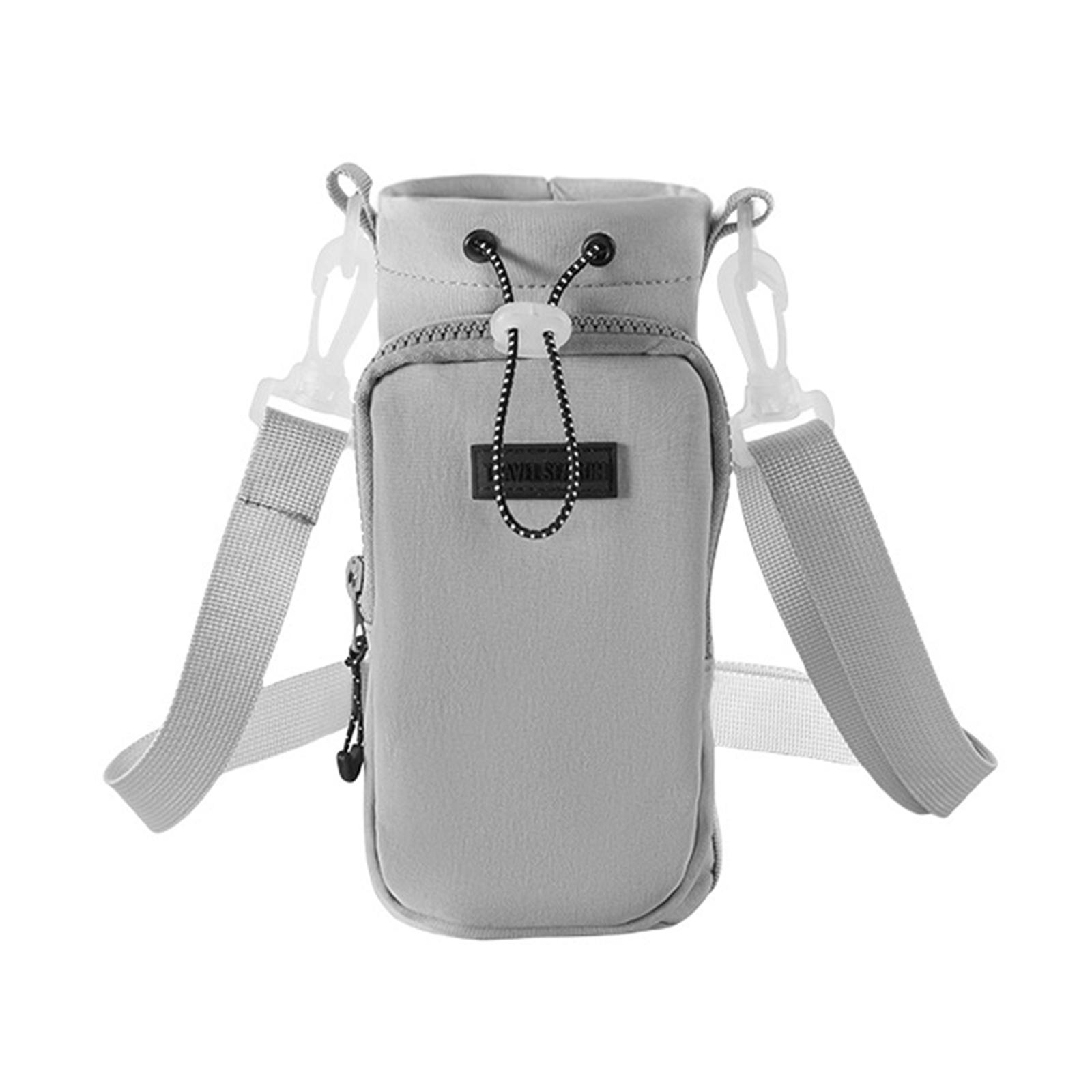 

Практичный нейлоновый аксессуар для чашки, нейлоновый рукав для чашки, модный держатель для чашки, нескользящий держатель для бутылки, подарок для занятых профессионалов серый