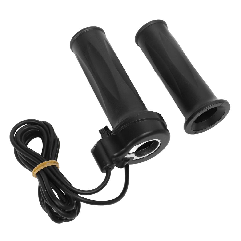 1 Pair Electric Bike Full Twist Throttle Grip Scooters Modified Speed Control Throttle Handle Grip for 22mm Handlebar