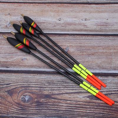 5 Pcs Durable Balsa Wooden Fishing Floats Bobber Multi Purpose Fish Feed Baits Accessories Kit( )
