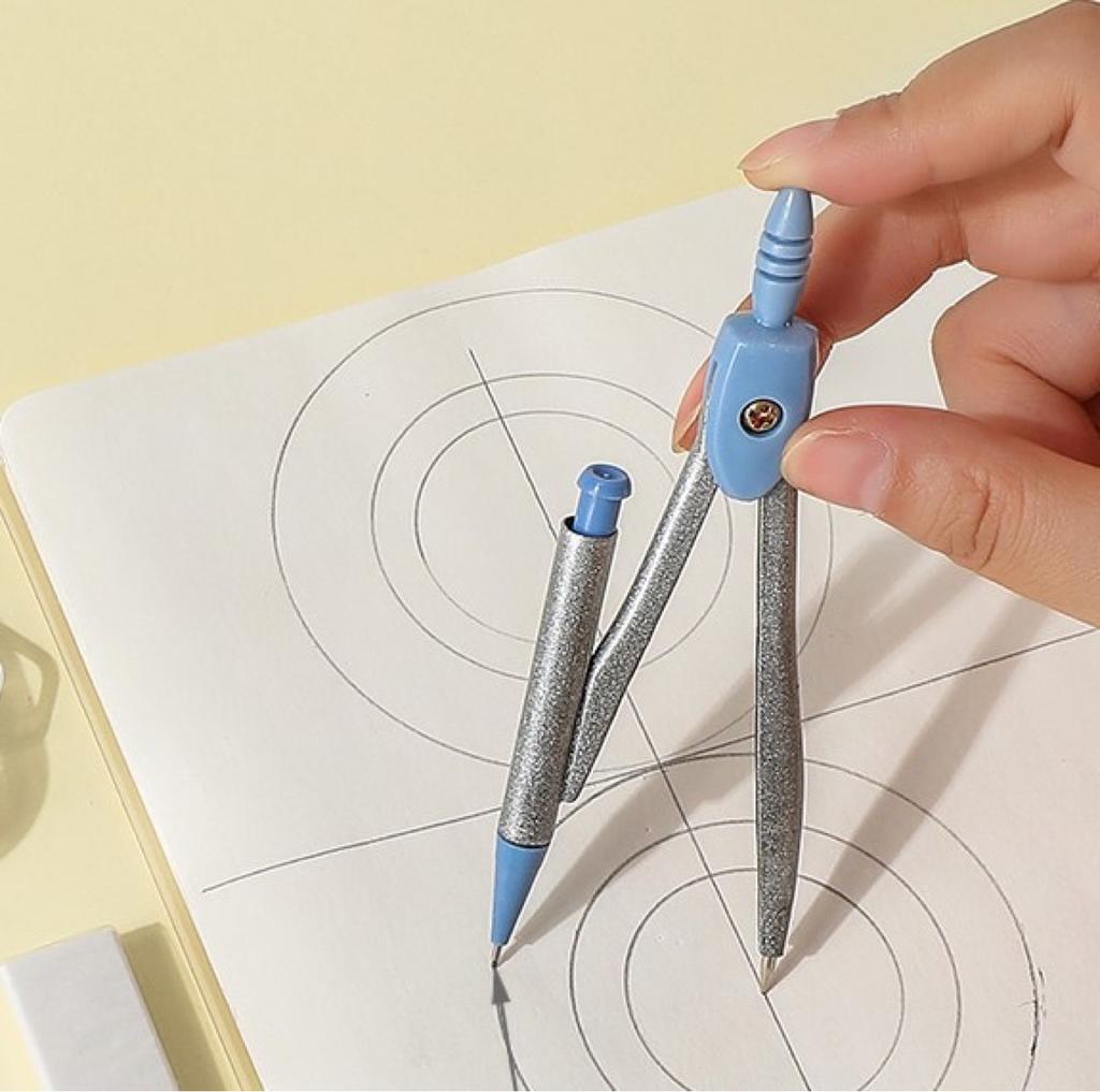 Compass and ruler sets for students are suitable as prizes or gifts for primary school students
