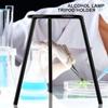   Bunsen   Tripod Alcohol Lamp Support Stand   Supplies for Physics Chemistry Teaching  Oratory