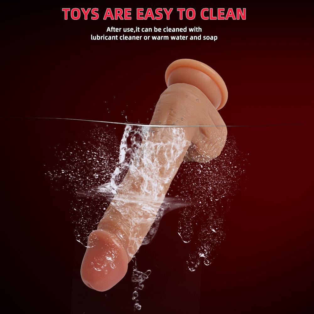 Realistic G-Spot Dildo with Suction Cup Silicone Penis Anal Dildo Adults Sex Toys for Women Man Strapon Dick Vagina Stimulator