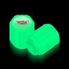 Car Sticker SMotorcycle Tire Wheel Valve Cap Covers Luminous For Cadillac Escalade Tiburon Deville Seville XT5 XTS CTS BLS SLS DTS SRX Metal