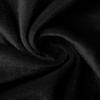 Women's Fashionable Loose-Fit Long-Sleeved Plush V-Neck Solid-Colour Party Dress