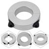 1pc Double Split Shaft Clamp Collar Aluminum Alloy Fixed Rings Secure Stabilize 45mm 50mm 55mm 60mm Shafts Clamp Hand Tools Part
