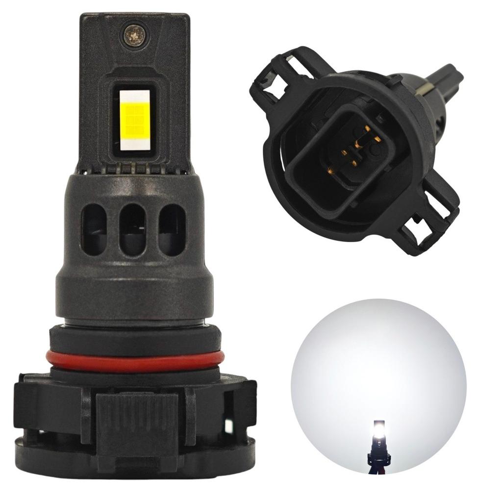 2 szt H16 LED żarówka PS24W 12-24V 4000lm CANBUS biała mocna Off-Road