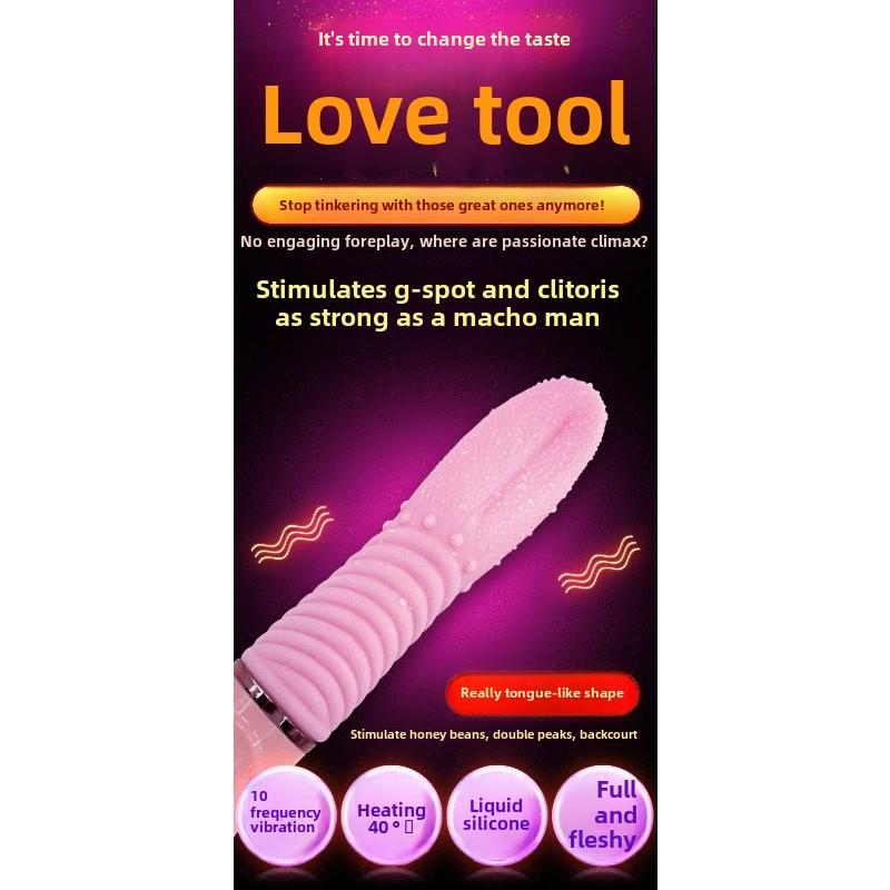 Tongue Licker Heated Female Masturbator Clitoral Stimulation Flirting Massage Vibrator Sex Toys