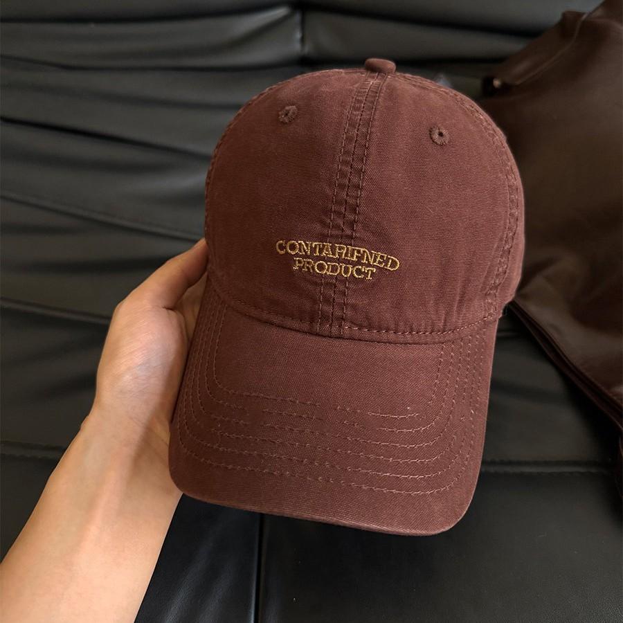 Vintage American Style Embroidered Baseball Cap With Sun Protection For Men And Women