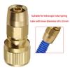 Brass Quick Connectors with Strong Corrosion Resistance & Easy Setups Corrosion Resistant Brass Adapter for Garden Hoses