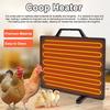Thermostatic Chicken Coop Heater 160W Poultry Heating Panel 0-99 Celsius    Temperature Winter Farm Radiant Heating Board Stainless Steel Hea