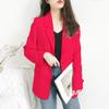 Elegant Blazer Women  Fashion Vintage Suit Jackets Jackets Coat Office Lady Chic Classic Solid Casual Oversized Outerwear