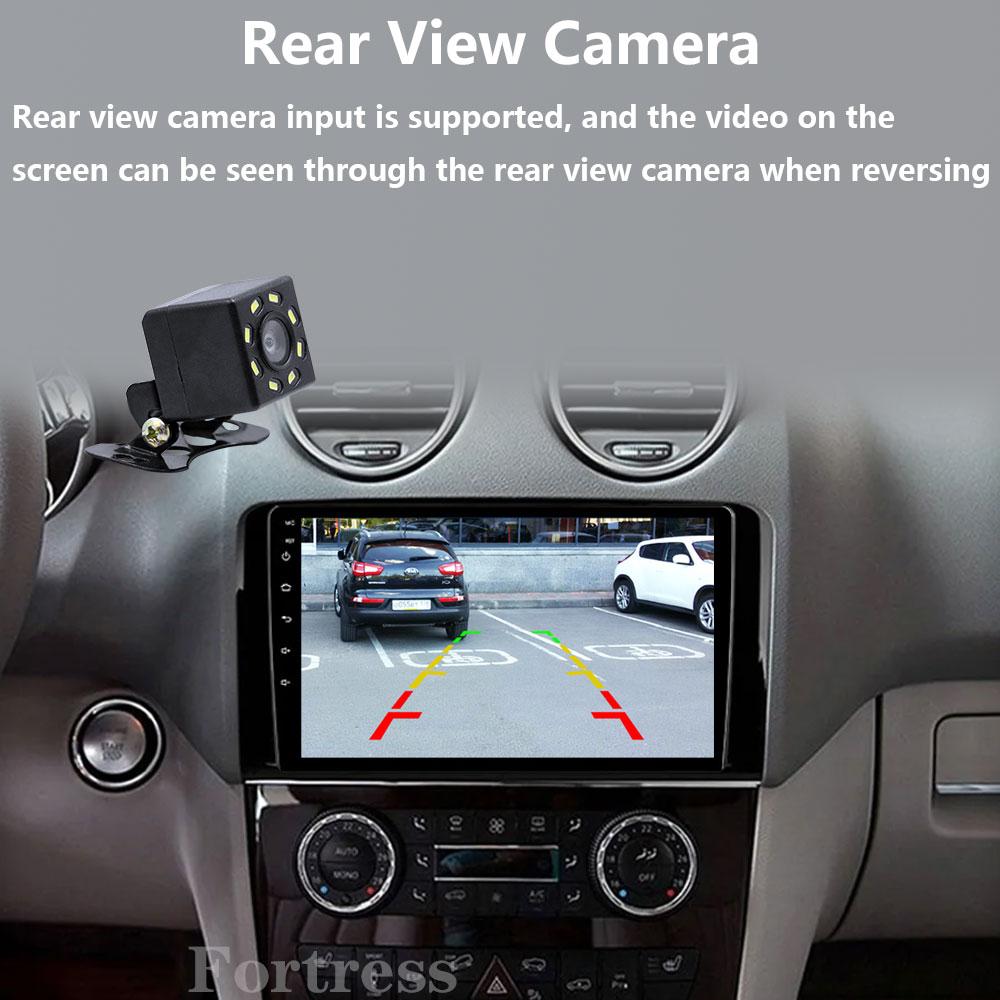 Android 14Car Radio Stereo Multimedia Player GPS For Mercedes Benz M-Class W164 GL-Class X164 ML GL RDS Carplay 2 Din Head Unit