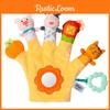 Baby Animal Hand Puppet With Teething Gel For Sleep And Sensory Development