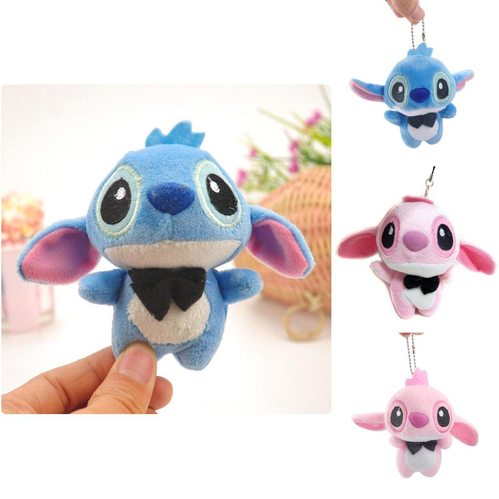 Urocza Mini Lalka Stitch Breloczek Miękka i Przytulna Dla Wszystkich Wieków
