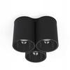 Ceiling Spot Lamp Nowodvorski Eye Tone III 3x GU10 10W Black Round