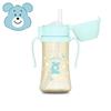 Grosmimi x Knotted PPSU One-Touch Straw Cup (300ml) - Dough Puppy Edition