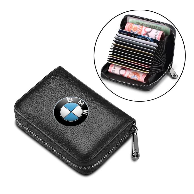 Piele Portofel pentru Permis de Conducere, Carte de Identitate, Card Bancar, Stil Auto Pentru BMW E46 E90 E60 F30 F10 E39 E36 F20 G30 G20 E87 E92 E91