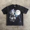 Retro Vintage Drei Wolf Mond 90er Grafik T-Shirt Unisex Kurzarm T-Shirt S5XL Unisex T-Shirt