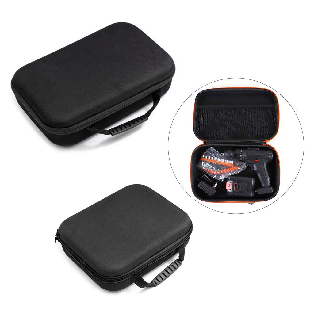 Tool Bag Waterproof Wide Mouth Heavy Duty Tool Storage Bag Multipurpose Zippers Tool Pouch Storage Bag for Organizer