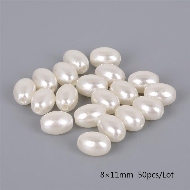 

Белые бусины из слоновой кости 8*11mm lvory