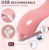 Women's Electric Heating Clitoral Stimulator - Tongue Vibrator Adult Toy