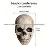 Terror Skull Halloween Mask with Movable Jaw