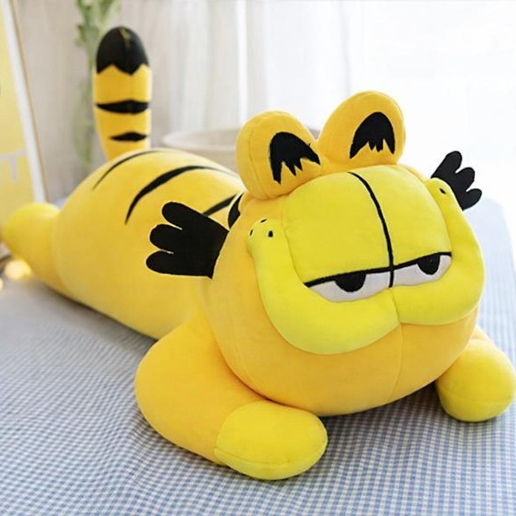 Plüschkatze Garfield 100 cm - Großes Kuscheltier für Kinder und Erwachsene
